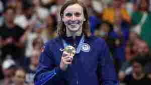 Katie Ledecky scored two of America's forty Olympic gold medals in the Paris Summer Games. The U.S. tied with China for the most gold, but the U.S. dominated the overall count with 126 medals.