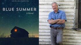 Blue Summer book jacket and author Jim Nichols