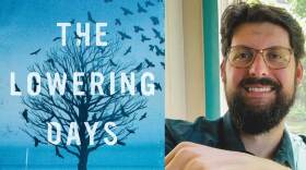 The Lowering Days book jacket with an image of author Gregory Brown