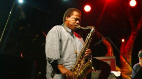 Jazz saxophonist Wayne Shorter performs at the 5 Continents Jazz Festival in Marseille, southern France on July 23, 2013. Shorter, whose lyrical jazz compositions and pioneering saxophone playing sounded through more than half a century of American music and made him one of the most influential innovators in jazz, died in Los Angeles on Thursday, March 2, 2023. He was 89.