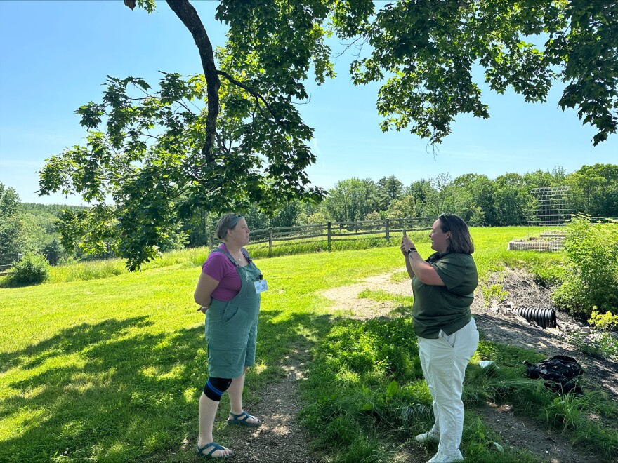  Social Video Specialist Kassie Murch interviews Alex from The Ecology School in Saco.