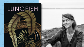 Lungfish by Megan Gilliss Cover Art and photo of the author.