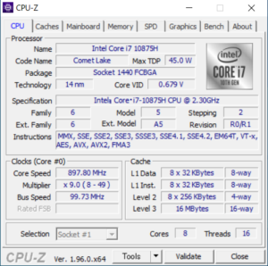 GALLERIA XL7C-R36CPU性能1