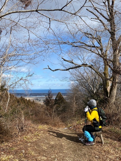 ご近所登山　なんちゃって雪山に 夫婦で 登ってきま～す！_c0261447_22281829.jpg