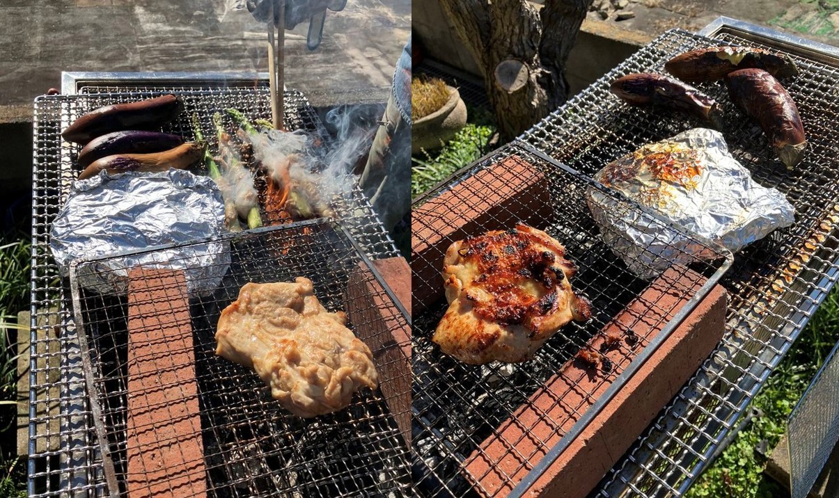 コロナ禍明け初！久しぶりのBBQです_e0173855_11041082.jpg