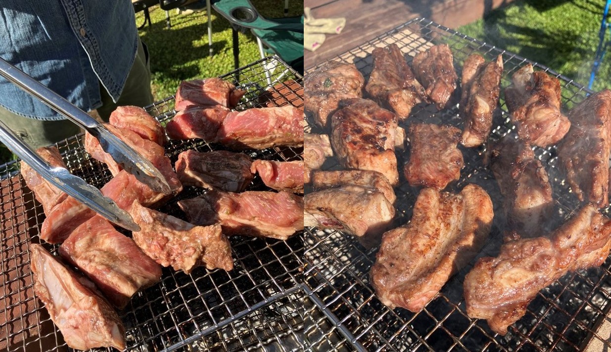 コロナ禍明け初！久しぶりのBBQです_e0173855_11133458.jpg