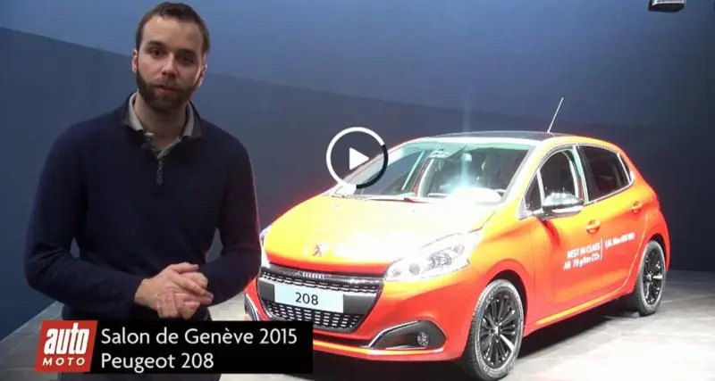  - Peugeot 208 restylée : les premières photos officielles !