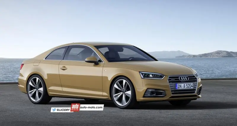  - Scoop – Nouvelle Audi A5 Coupé (2016) : anneaux amour