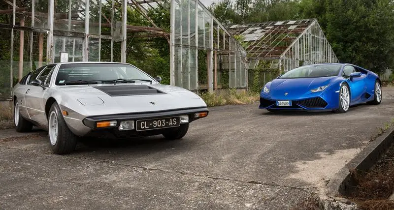  - Lamborghini Urraco 1972 vs Lamborghini Huracán 2016 [COMPARATIF VIDEO] : le bal des conquérantes (historique, fiche technique)