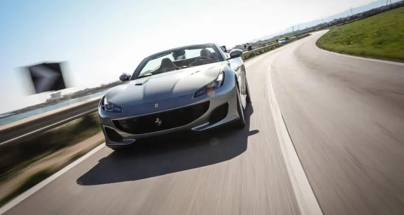  - Ferrari Portofino V8 3.9l biturbo 600 ch - Essai vidéo : Pile et face