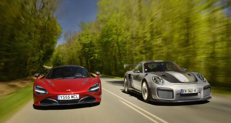  - Porsche 911 GT2 RS vs McLaren 720S - VIDEO : armes de propulsion massive