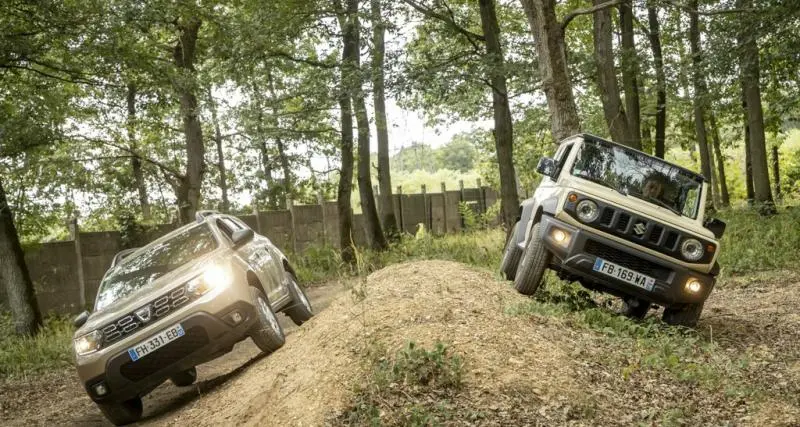  - Dacia Duster TCe 130 4x4 vs Suzuki Jimmy 1.5 VVT - VIDEO : polyvalent ou baroudeur