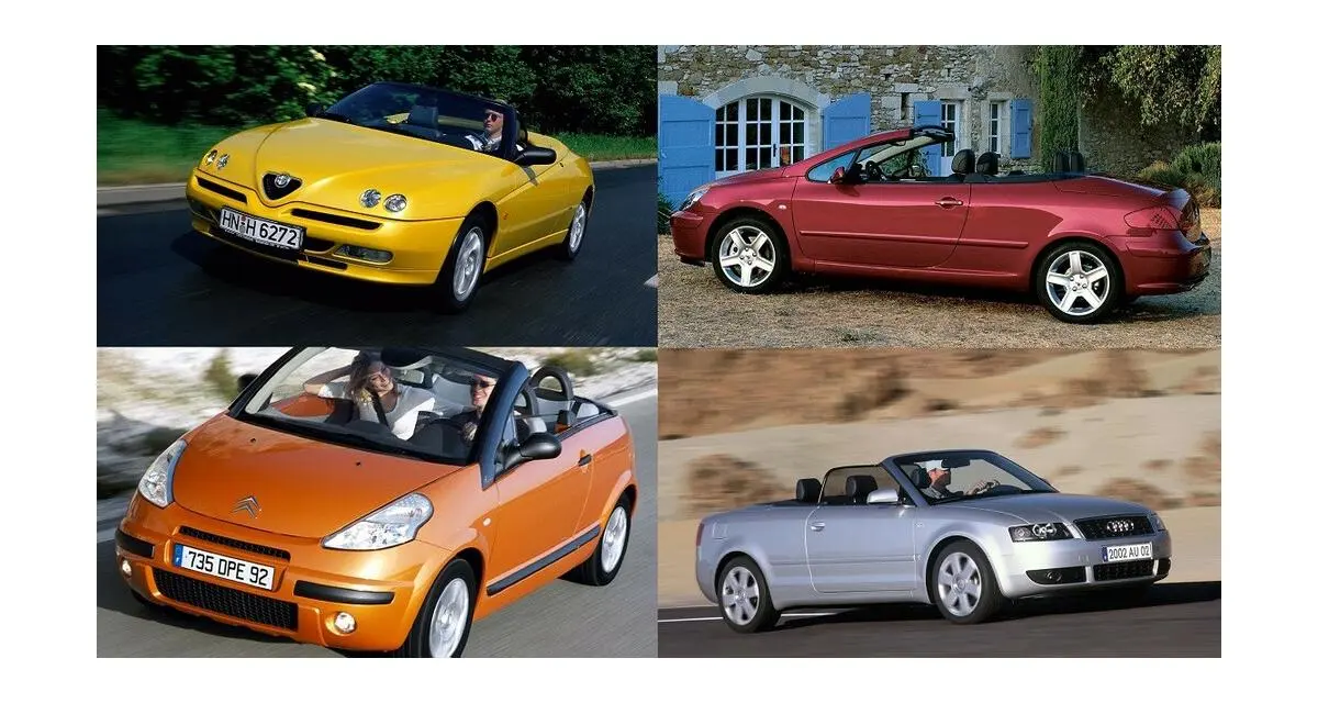 40 cabriolets d'occasion, de 1 800 à 10 000 Euros - Cabriolets