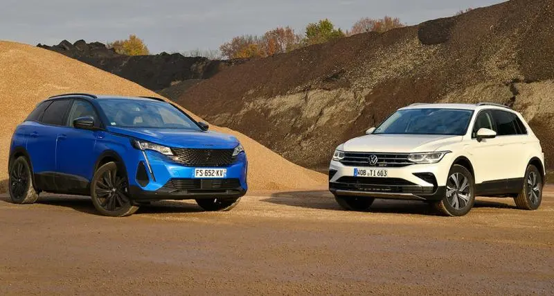  - Peugeot 3008 Hybrid 225 vs Volkswagen Tiguan e-Hybrid : duel de PHEV