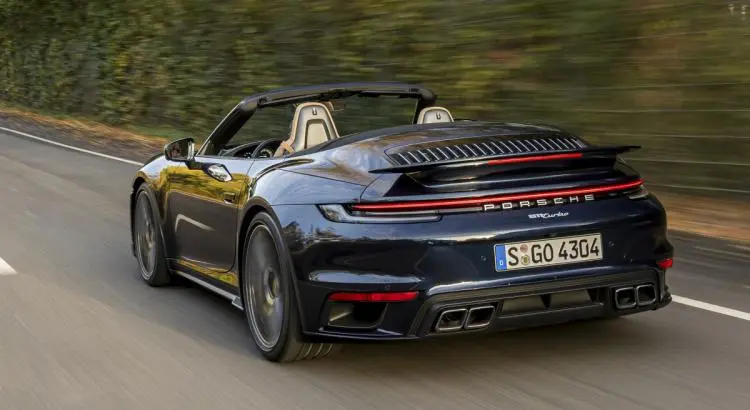 Essai Porsche 911 Turbo Cabriolet : à sa place - Porsche 911 Turbo Cabriolet 992