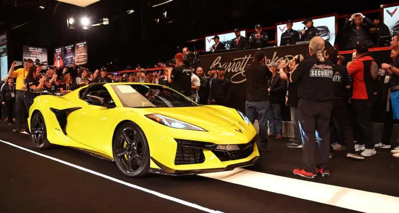  - Une Chevrolet Corvette Z06 vendue aux enchères pour 3 millions d’euros