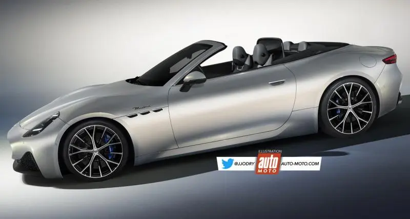  - Maserati GranCabrio (2023) : une nouvelle génération aussi bien thermique que 100% électrique