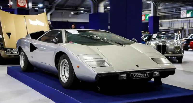  - Une des premières Lamborghini Countach à vendre à Rétromobile