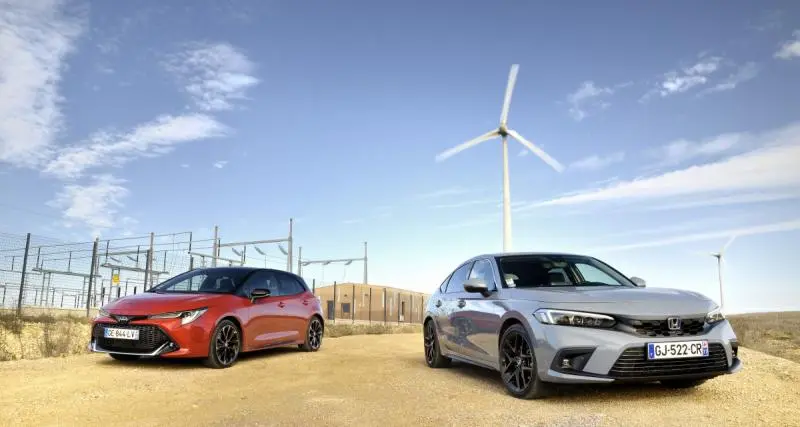  - Nouvelle Honda Civic vs Toyota Corolla : match d'hybrides