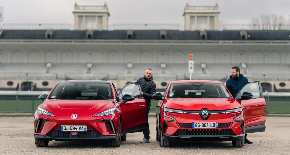 MG4 vs Renault Mégane E-Tech : Chine - France, match électrique