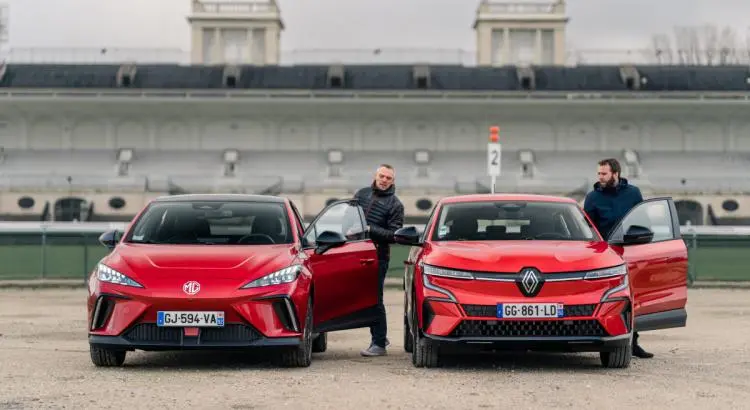 MG4 vs Renault Mégane E-Tech : Chine - France, match électrique - MG4 vs Renault Mégane E-Tech : Chine - France, match électrique