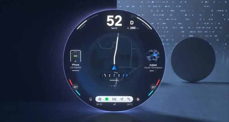 Mini nous en dit plus sur son nouvel écran central rond et ses ambiances sonores - Mini écran central