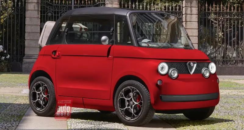  - Alfa Romeo Junior : infusion de Trèfle à quatre feuilles pour la Fiat Topolino