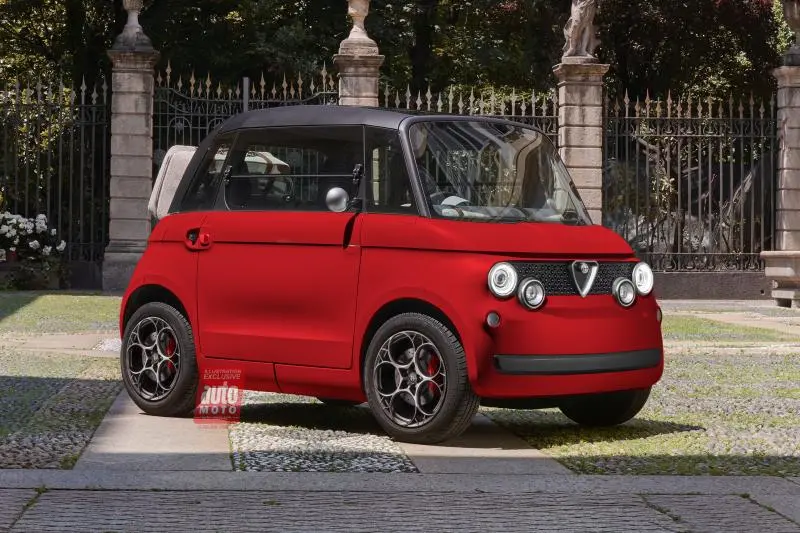 Alfa Romeo Junior : infusion de Trèfle à quatre feuilles pour la Fiat Topolino - Alfa Romeo Junior