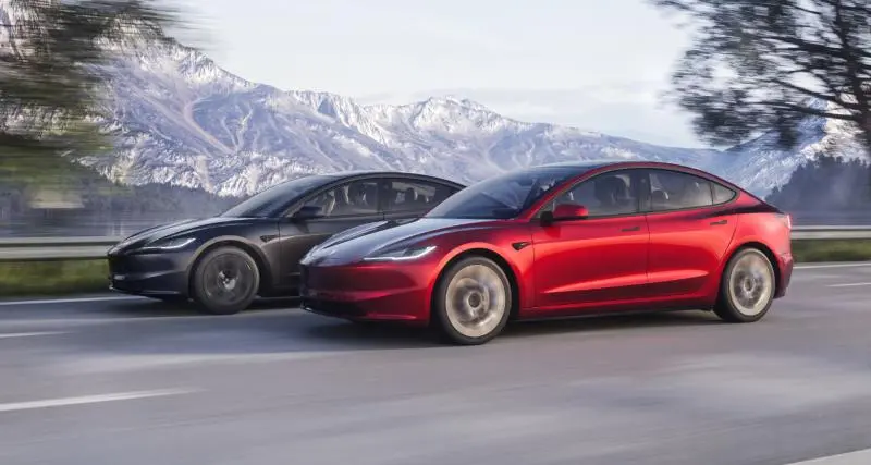  - Tesla Model 3 restylée : la berline électrique américaine retouchée se dévoile