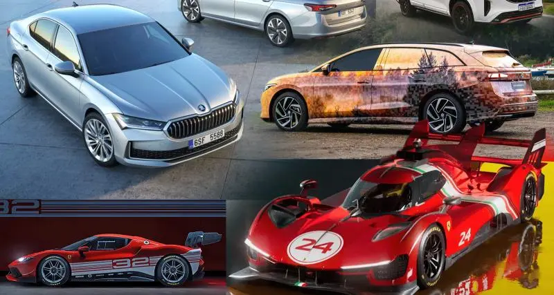  - Skoda Superb, Ferrari 499P Modificata et 296 Challenge, Abarth Fastback… Les nouveautés et scoops de la semaine