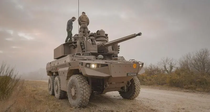  - Exclusif : à bord de l'EBRC Jaguar, le nouveau "char" de l'armée française