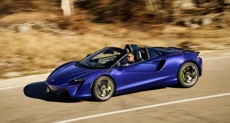  - McLaren Artura Spider : une version sans toit qui apporte son lot d’évolutions