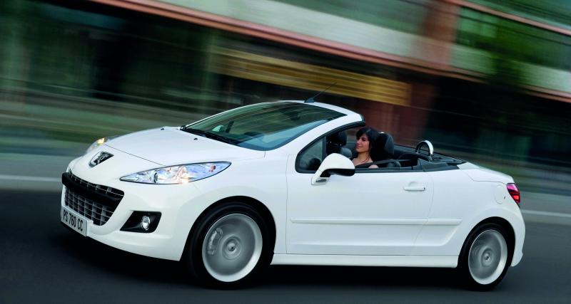 10 cabriolets et découvrables d’occasion, de 9 000 à 22 000 € - Peugeot 207 cc