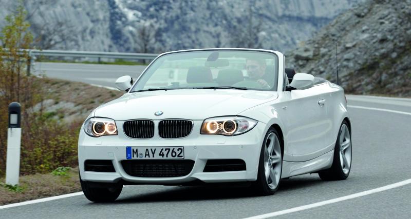 10 cabriolets et découvrables d’occasion, de 9 000 à 22 000 € - BMW Série 1 Cabriolet