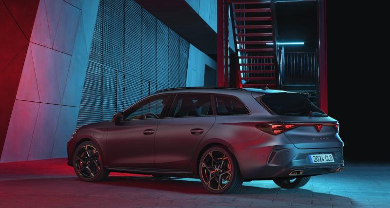 Nouvelle Cupra Leon (2024) : la compacte sportive ibérique peaufine son apparence - Cupra Leon restylée (2024)