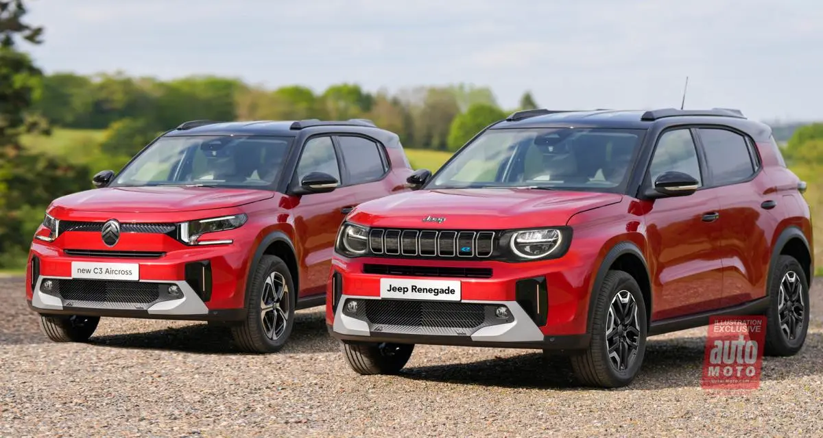 Le Citroën C3 Aircross pourrait offrir son soubassement au futur Jeep Renegade