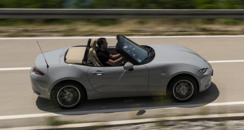 Essai Mazda MX-5 : 35 ans de plaisir automobile - Quelques retouches pour son anniversaire