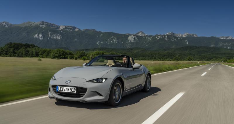 Essai Mazda MX-5 : 35 ans de plaisir automobile - Un moteur qui se fait entendre