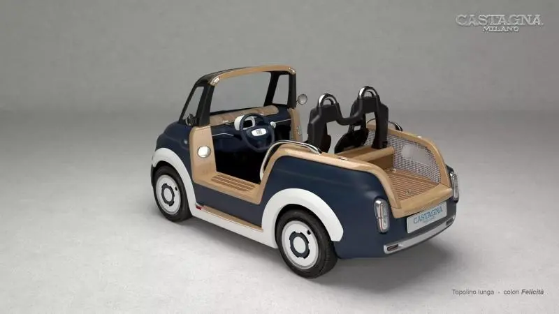 La Fiat Topolino transformée en véritable voiture de plage par le carrossier Castagna Milano - Fiat Topolino by Castagna