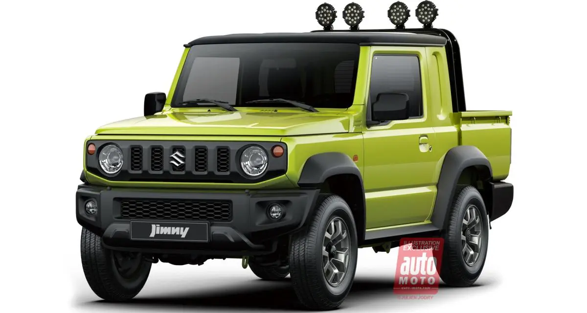 Futur Suzuki Jimny Pick-up