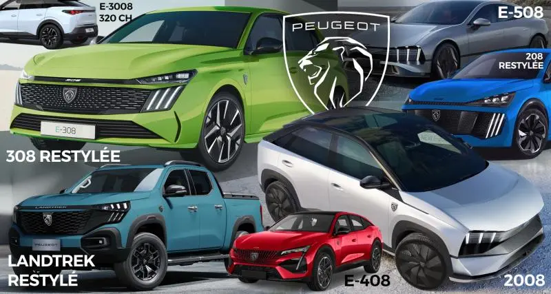  - Futures Peugeot : découvrez le calendrier des nouveautés jusqu’en 2027