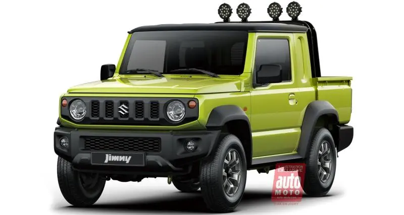 Suzuki prépare le plus adorable des pick-up sur la base du Jimny - Futur Suzuki Jimny Pick-up