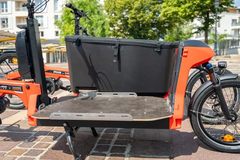 Essai Velo cargo Toyota x Douze Cycles Verso : mobilité douce et costaude - Toyota Cargo verso 