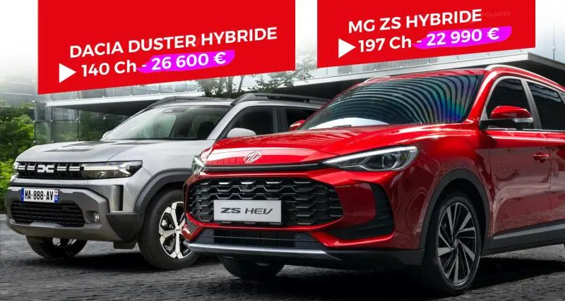  - Le nouveau MG ZS Hybrid+ peut-il faire chuter le Dacia Duster ?