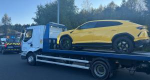 Une BMW et une Lamborghini subtilisées dans la même journée après de grands excès de vitesse 