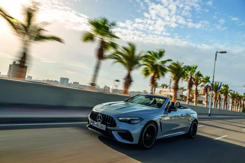 Essai Mercedes AMG CLE 53 4MATIC+ Cabriolet : notre avis à son volant ! - Essai Essai Mercedes AMG CLE 53 4MATIC Cabriolet 