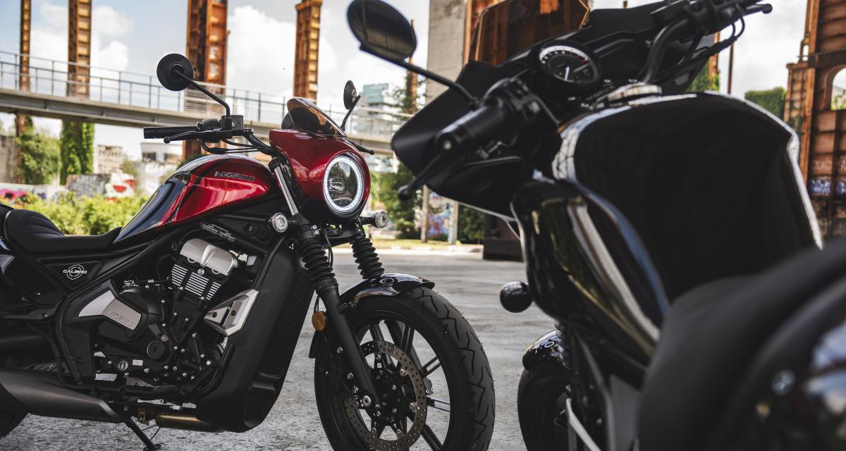 Le premier custom de Moto Morini, la Calibro 