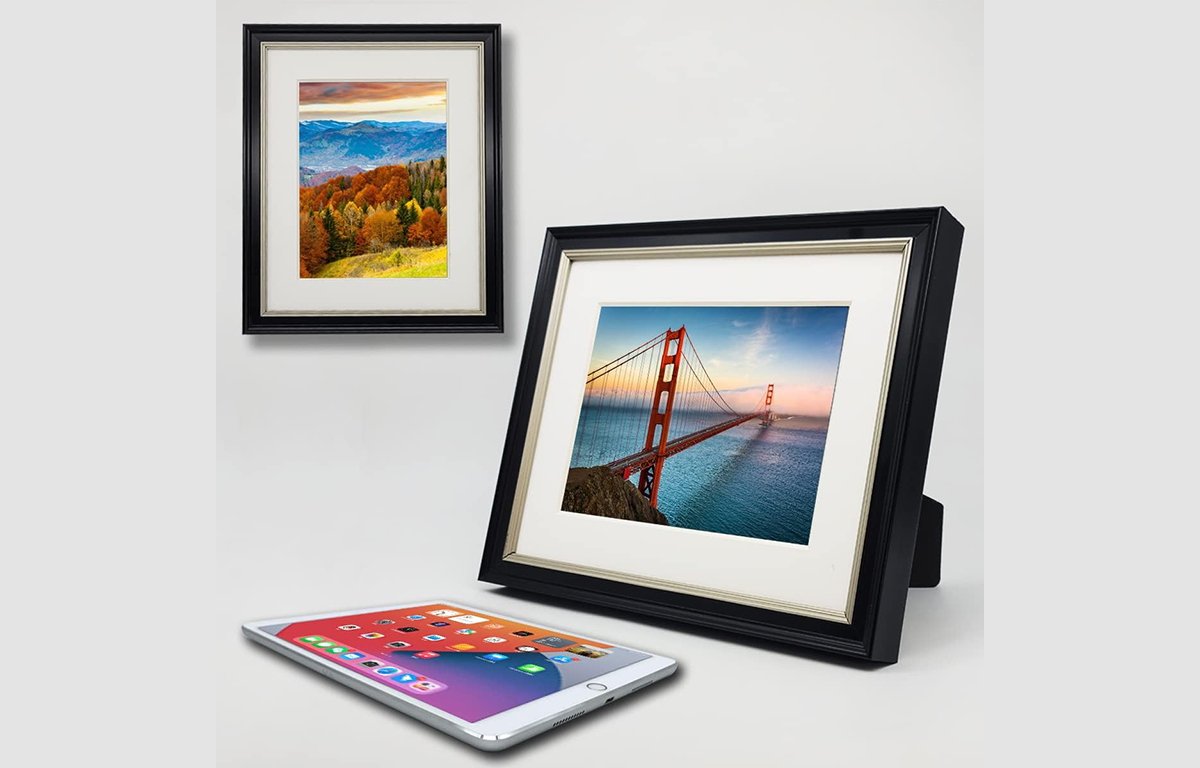 Repurpose your iPad with third-party picture frames.