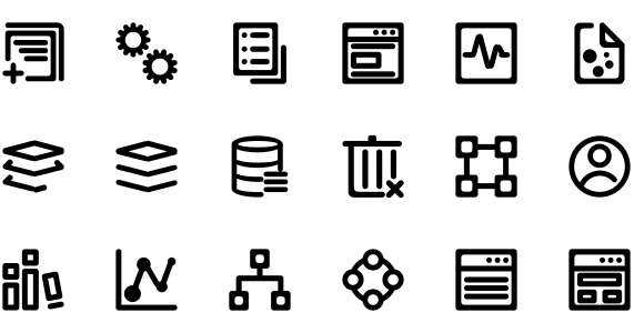 Software background system linear filling