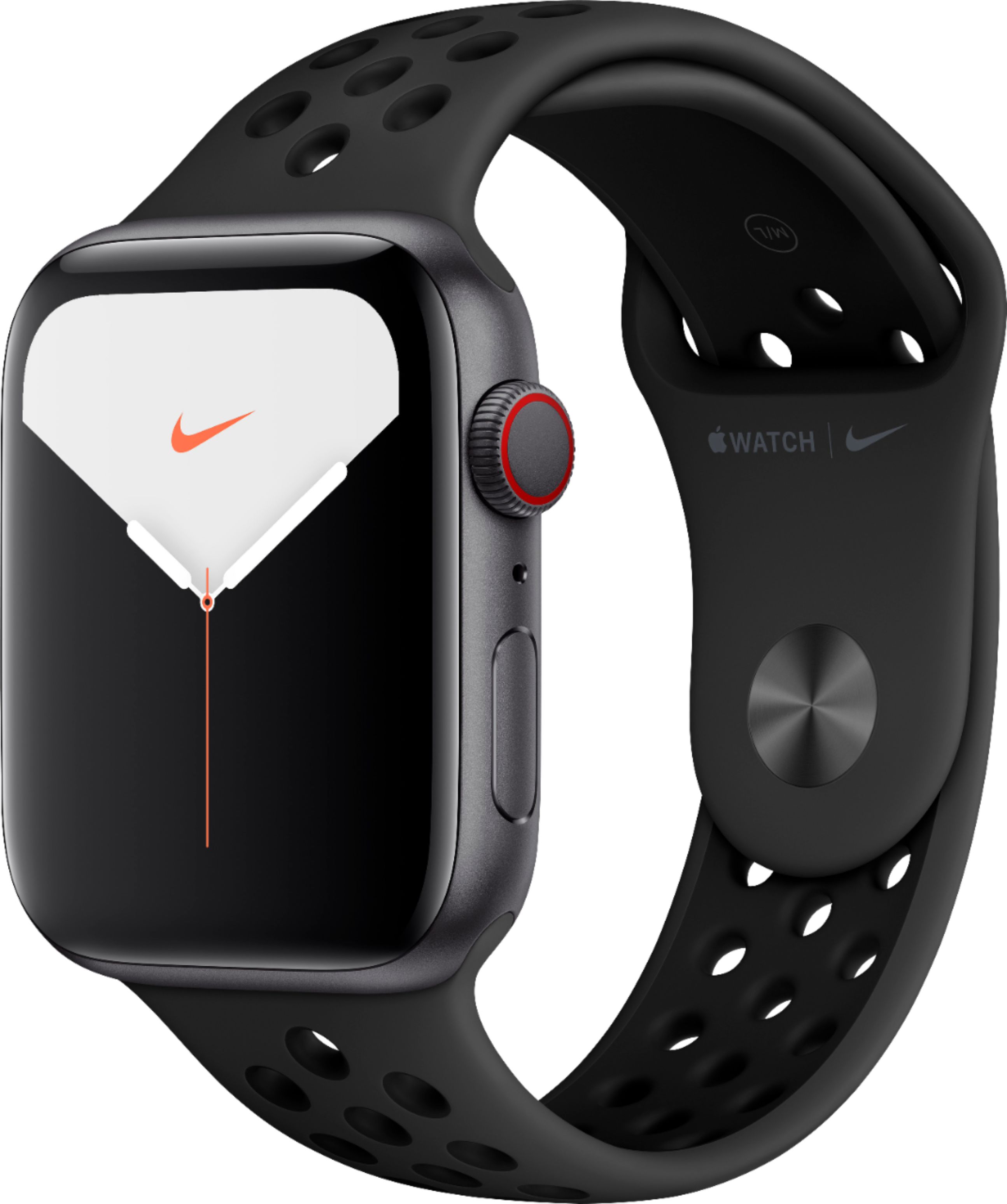 Apple Watch Nike Series 5 (GPS + Cellular) 44mm Space Gray Aluminum Case with Anthracite/Black Nike Sport Band